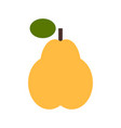 pear icon vector image