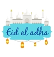 holiday named eid al adha festival vector image