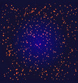 space with stars vector image vector image