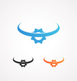 concept of engineering logo vector image vector image