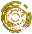circle background vector image