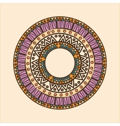 Bohemian background design Royalty Free Vector Image