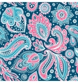 beautiful floral leaf seamless pattern vector image