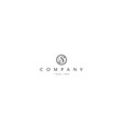 logo on which elegant image vector image