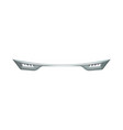 realistic car headlights vector image vector image