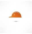 helmet builder icon vector image