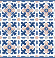hand drawn stars shaped moroccan seamless pattern vector image vector image