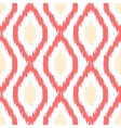 ikat seamless pattern abstract geometric vector image