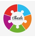 puzzle pieces and big ideas vector image