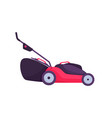 lawn mower icon vector image