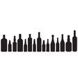 bottles vector image