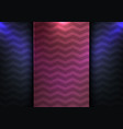 abstract template red stripes with chevron vector image vector image