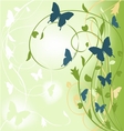 flower background vector image