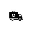 ambulance icon vector image