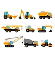 building construction machinery equipment vector image
