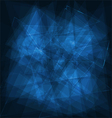 blue abstract digital background vector image vector image