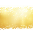 abstract background with stars snowfall and light vector image vector image