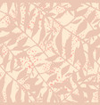 simple tropical seamless pattern with leaf vector image