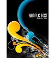 grunge background vector image vector image
