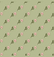 bright blossom drawing botanical wildflowers vector image