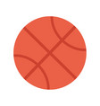 basketball ball sports equipment vector image