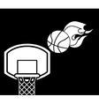 basketball championship vector image vector image