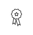 medal icon graphic design template vector image vector image