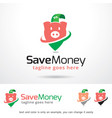 money logo template vector image