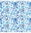 blue fresh indian pattern vector image