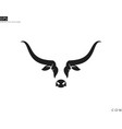 scottish highland cow vector image
