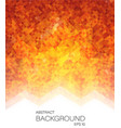 shiny yellow and red color vector image