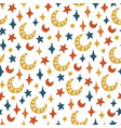 magical seamless pattern vector image vector image
