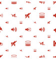 noise icons pattern seamless white background vector image vector image