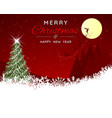 christmas banner vector image