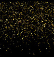 gold glitter texture vector image