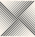 seamless pattern with halftone triangle tiles vector image