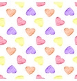 watercolor hearth pattern vector image