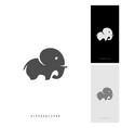 elephant logo design template vector image