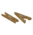 clothes-pegs isometric vector image