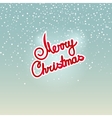 merry christmas vector image
