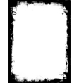 grunge border vector image vector image
