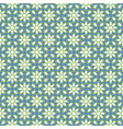arabic seamless blue and green pattern ramadan vector image vector image