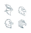 eagles vector image
