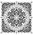 paisley bandana print vector image vector image