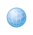 globe icon vector image vector image