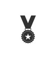 winner medal icon design template isolated vector image vector image