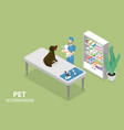 3d isometric flat conceptual vector image vector image