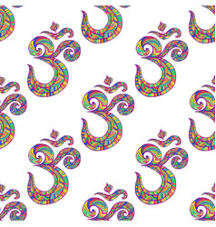 Ancient iceland pattern seamless design Royalty Free Vector