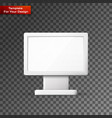 blank outdoor billboard with place for message vector image