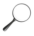 magnifying glass with handle vector image